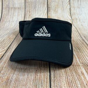 Adidas Black Visor Adjustable One Size Adizero Golf Outdoors